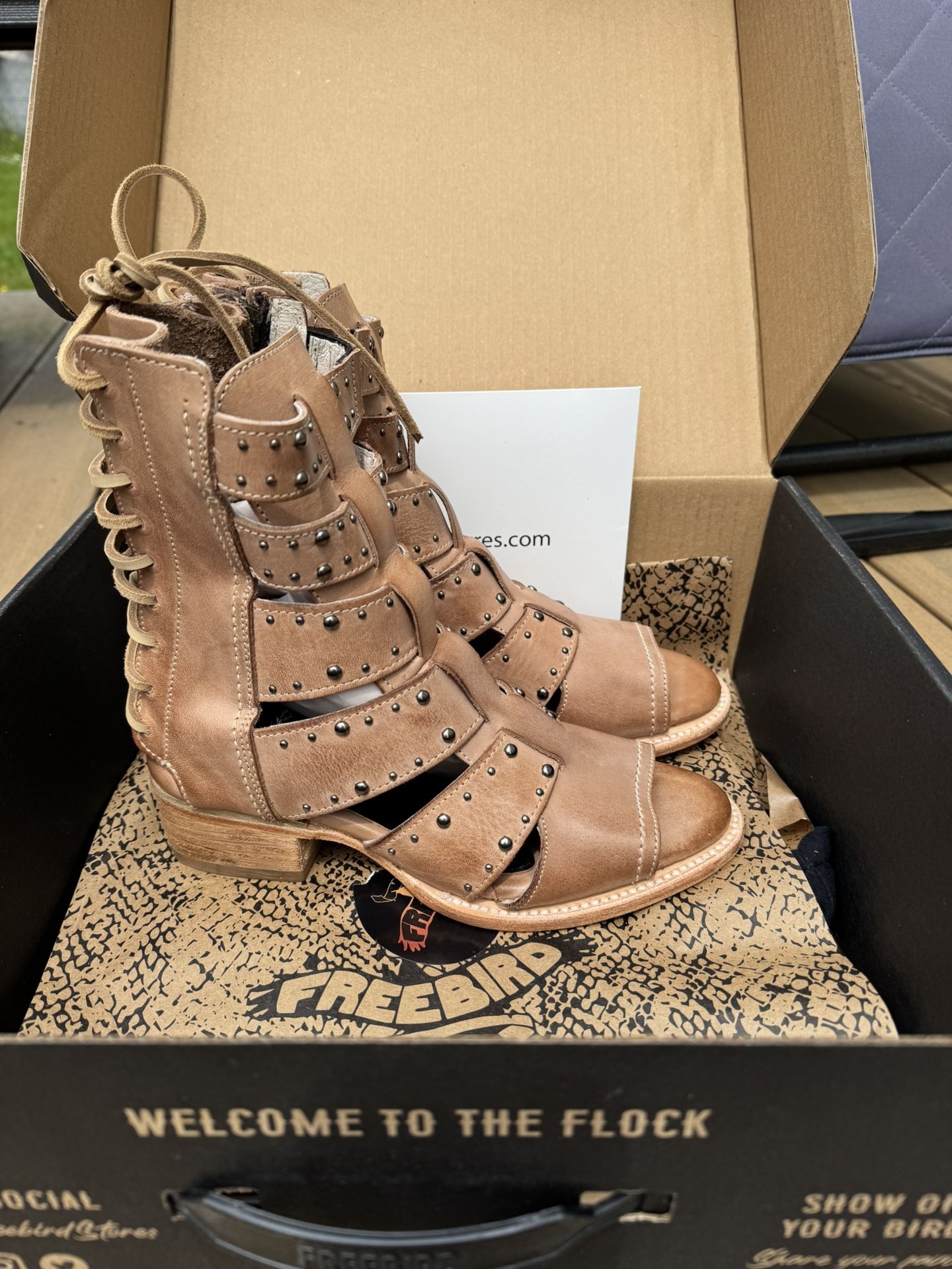 Freebird Leather Sandals Size 7