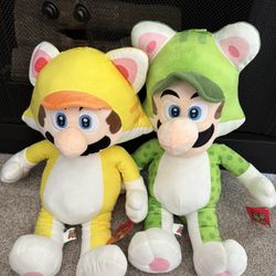 Mario And Luigi Plushies