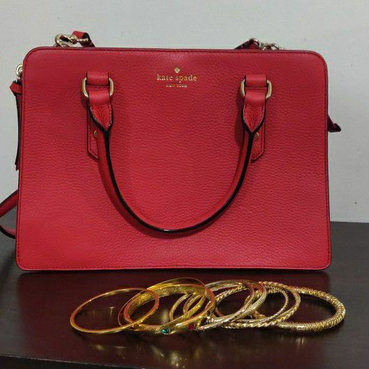 Kate Spade Crossbody Bag- (Lise) Red