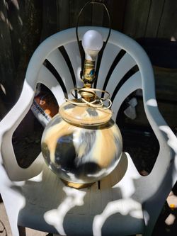 Tall Lamp & shade