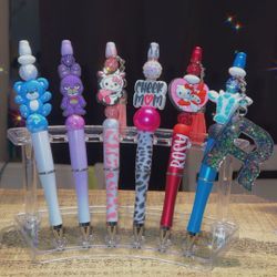 Beaded Pens And Keychains