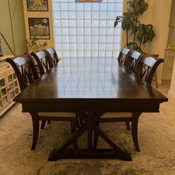 Extendable Dining Table + 6 Chairs | Pickup Only