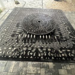 8 Person Square Table From Fortunoff