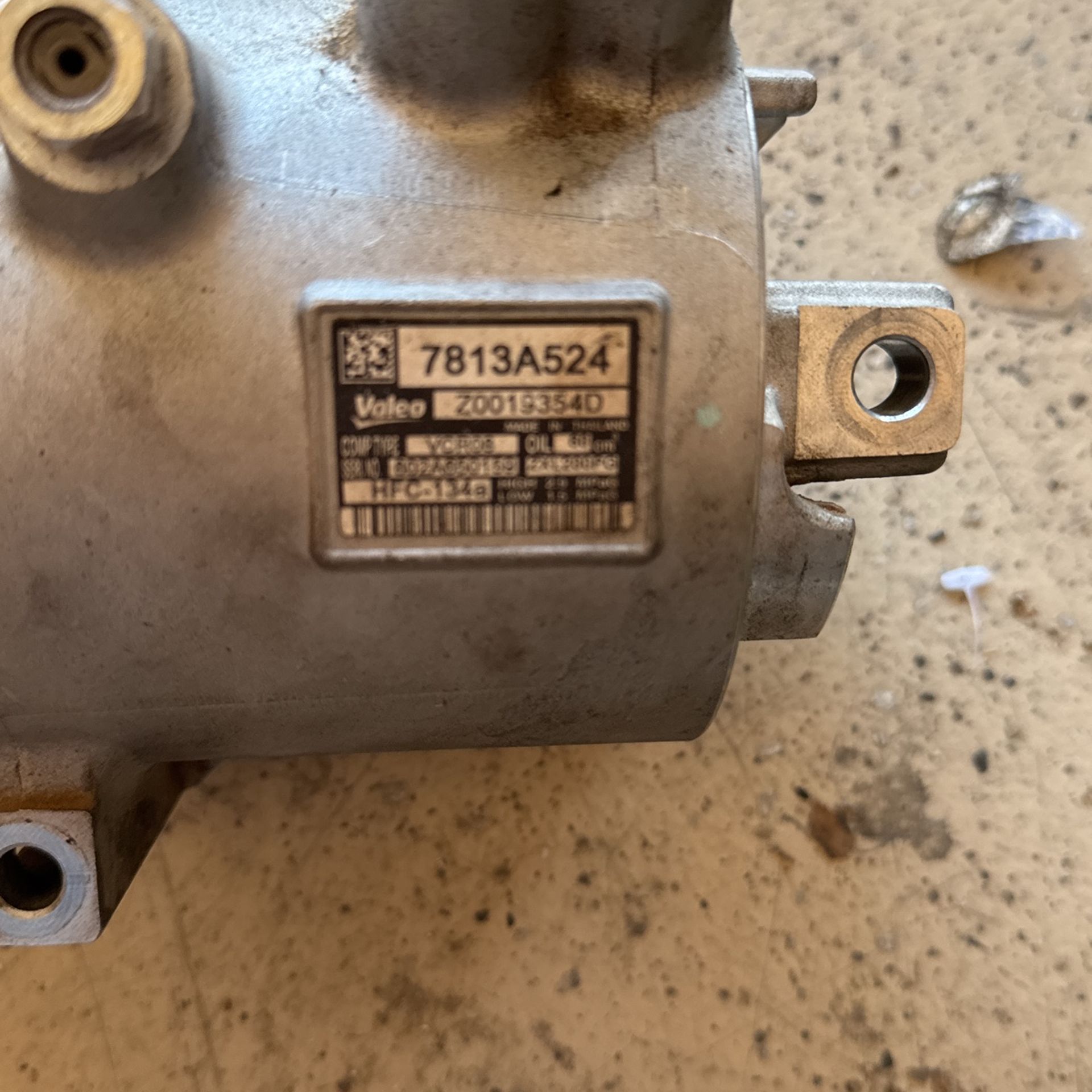 Mitsubishi Mirage 2014-2022 Ac Compressor