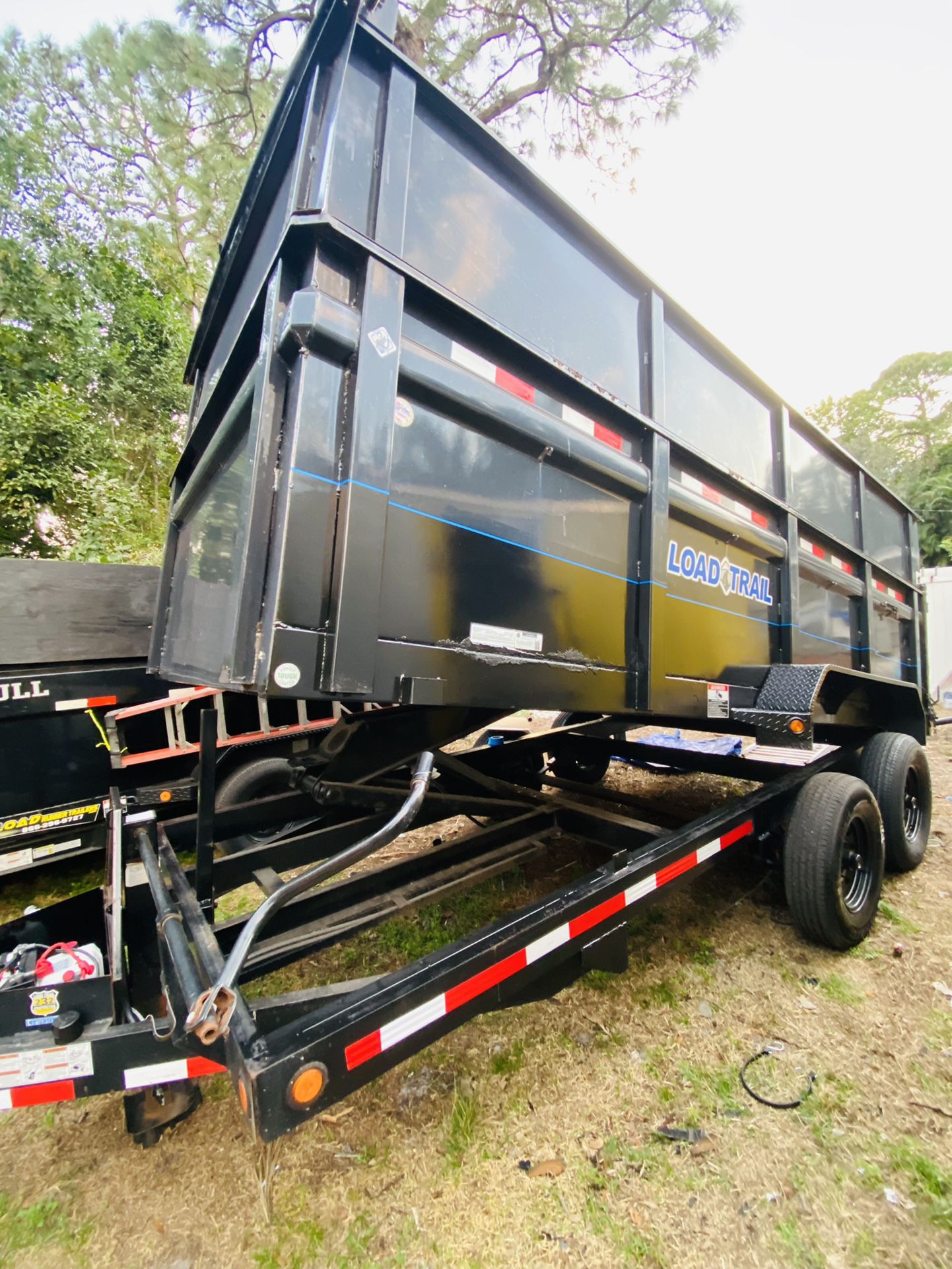 2018 16x8 Dump Trailer Retail $19,300. Top Half Sides Can Be Removed Excellent Condition Cash/trade 