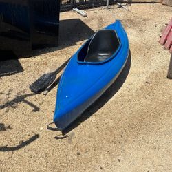Blue Kayak
