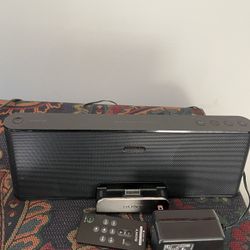 Sony Portable Dock Station Speaker With Remote