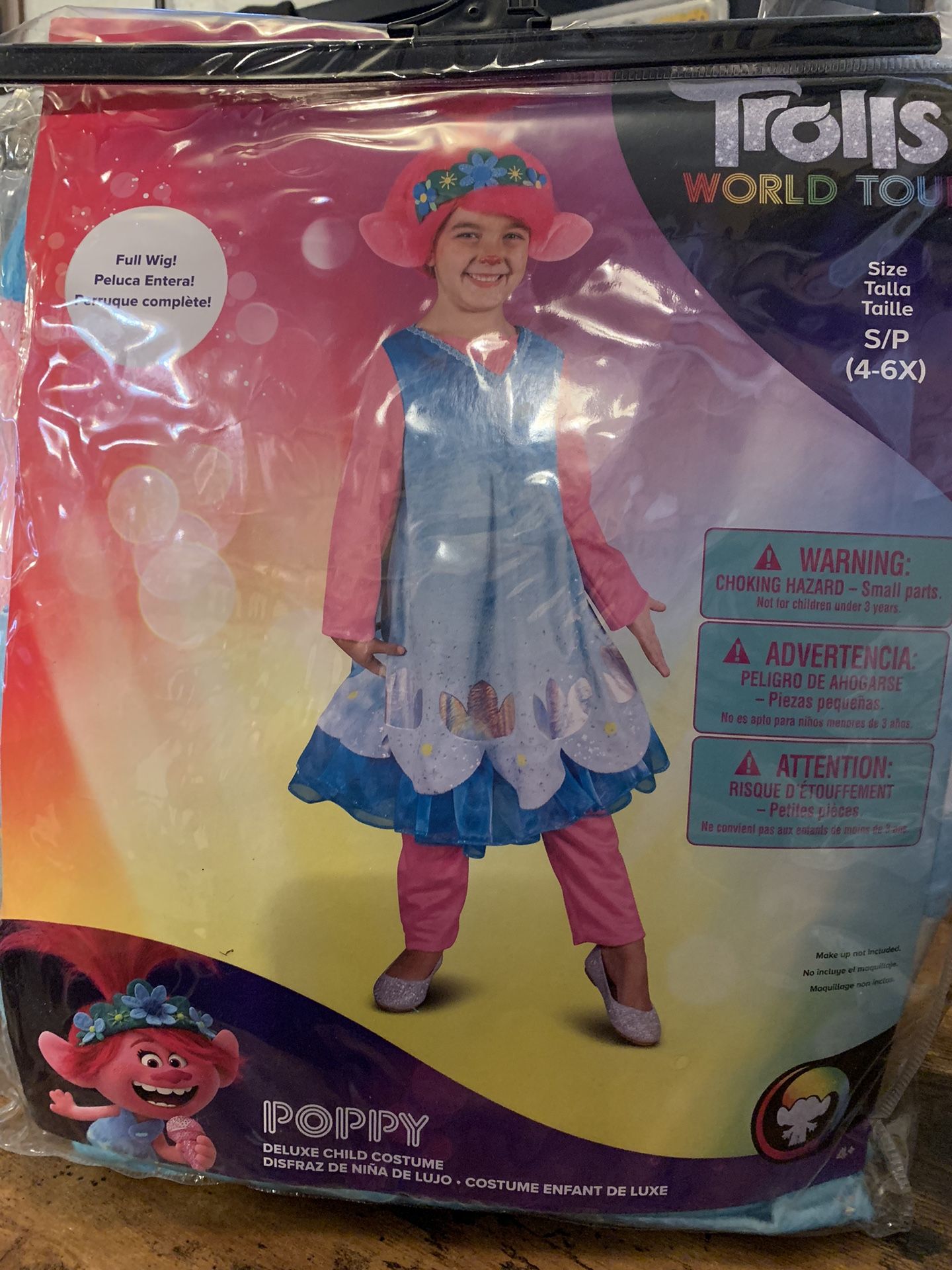 Trolls World Tour Poppy Deluxe Costume