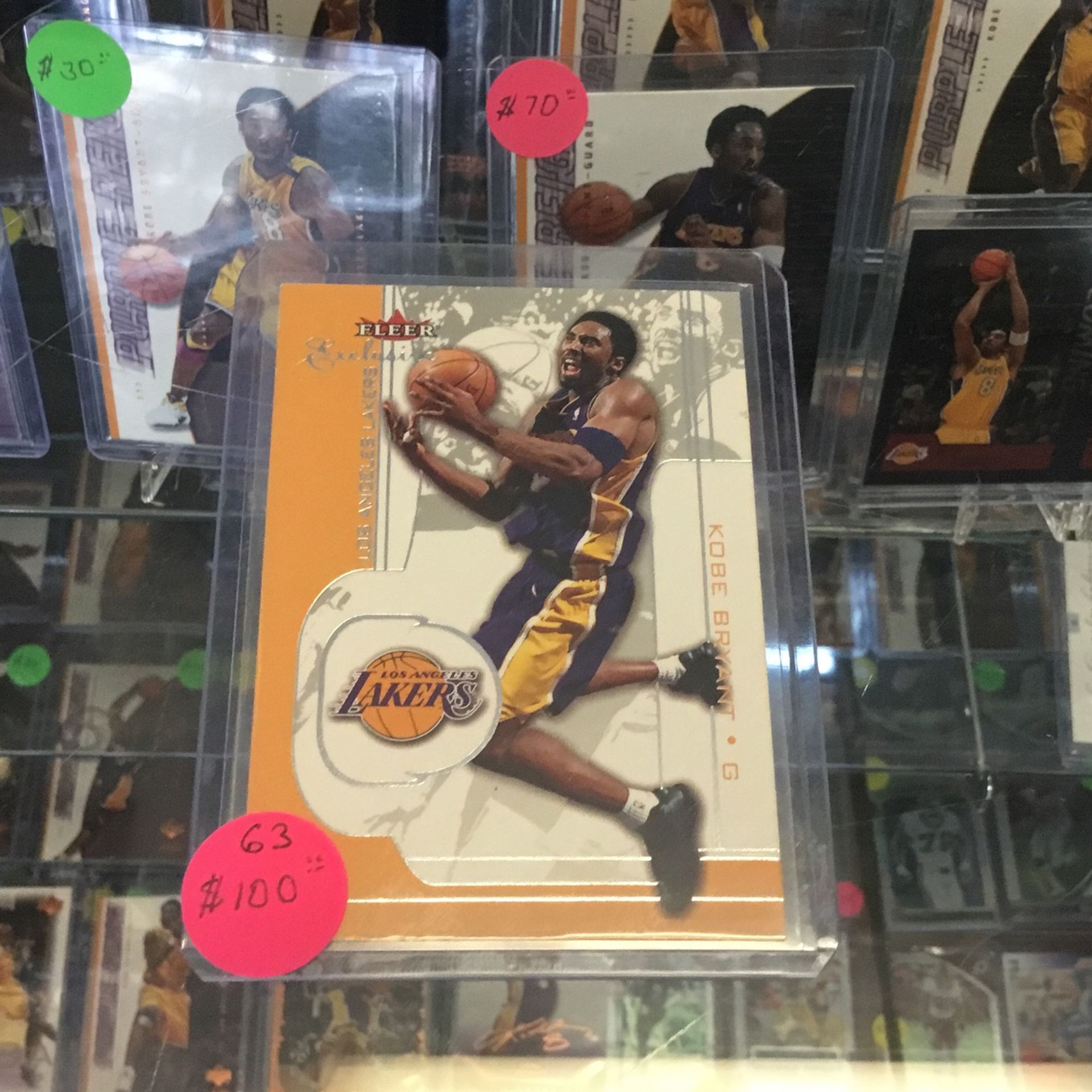 Kobe Bryant Fleer Exclusive Lakers