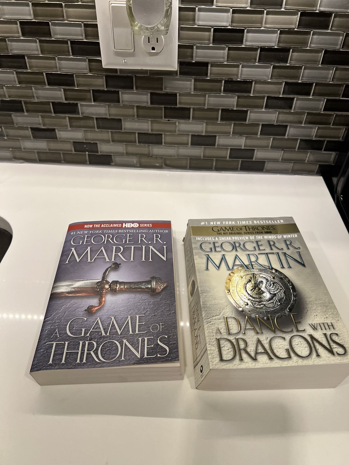 Game Of Thrones & Dance With Dragons Books