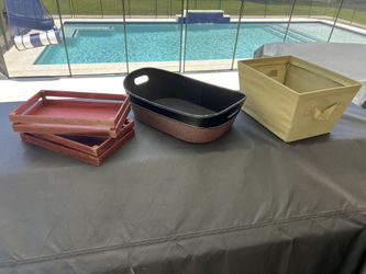 Storage Baskets Or Boxes