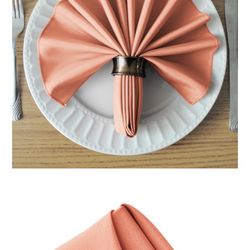 Coral Napkins