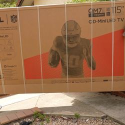 115” TCL QM7K - Excellent Condition