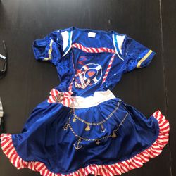 Girls sailor costume size 8-10 never worn
