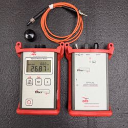 OFS Insertion Loss Test Kit - Optical Power Meter & Optical Light Meter