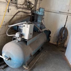 Dillinger. Air Compressor. 15 Horse Motor