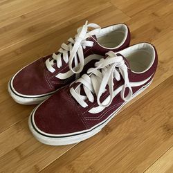 Red Vans Shoe