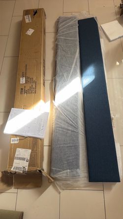 Queen upholstered headboard