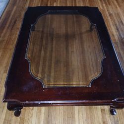 Cherry Wood Coffee Table 