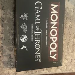 Game Of Thrones Monopoly 