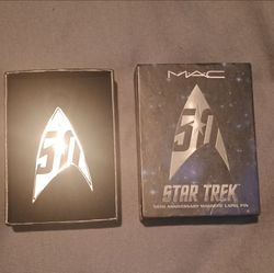 50th edition Star Trek magnet pin
