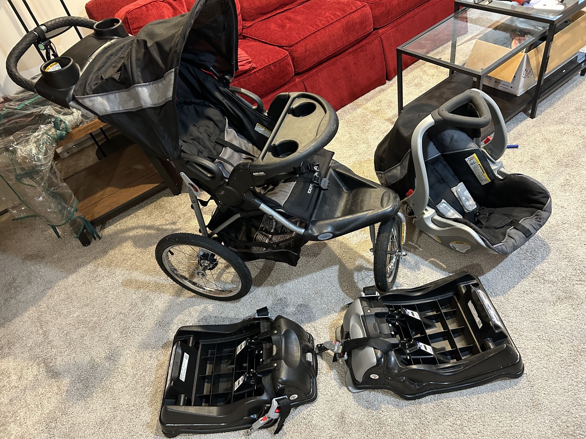 BabyTrend expedition Jogger Stroller With Bases