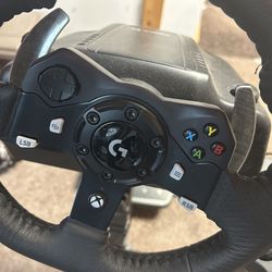 Logitech racing Sim with stand