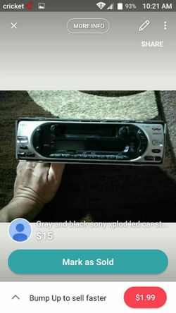 Sony cassette player