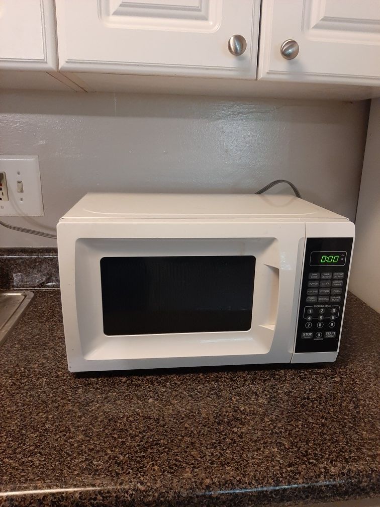 White microwave