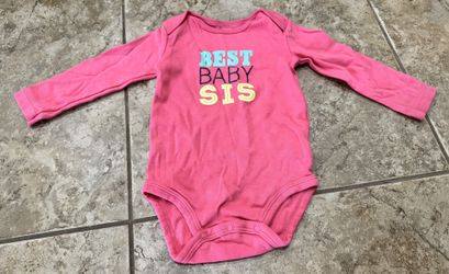 Best Baby Sis Carter’s Onesie 18 Months 