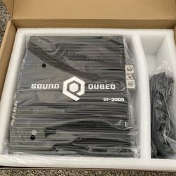 Soundqubed Competition Grade 3000 Watt Amplifier $380 Obo