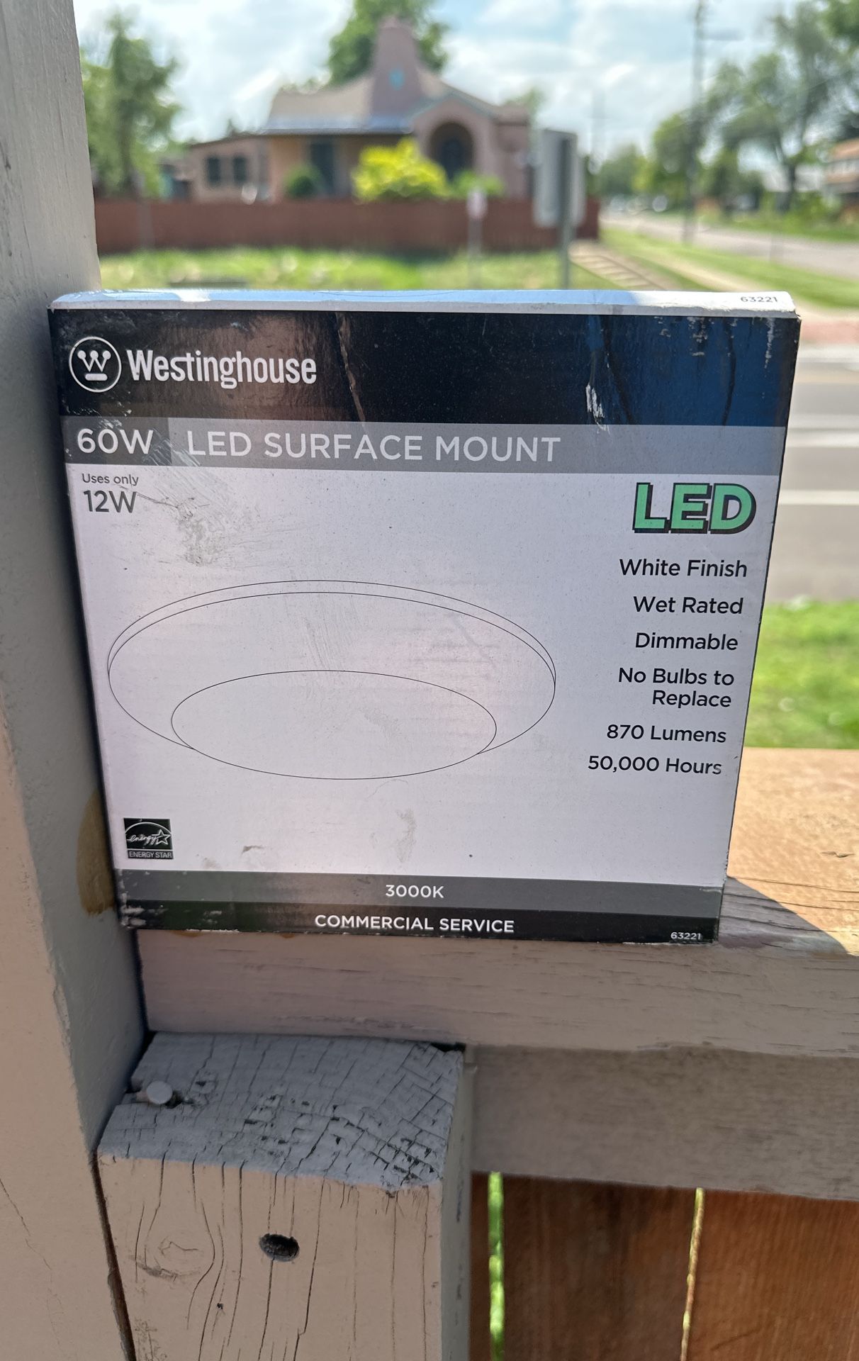 60w And 75w Available Flush Mount LED Lights