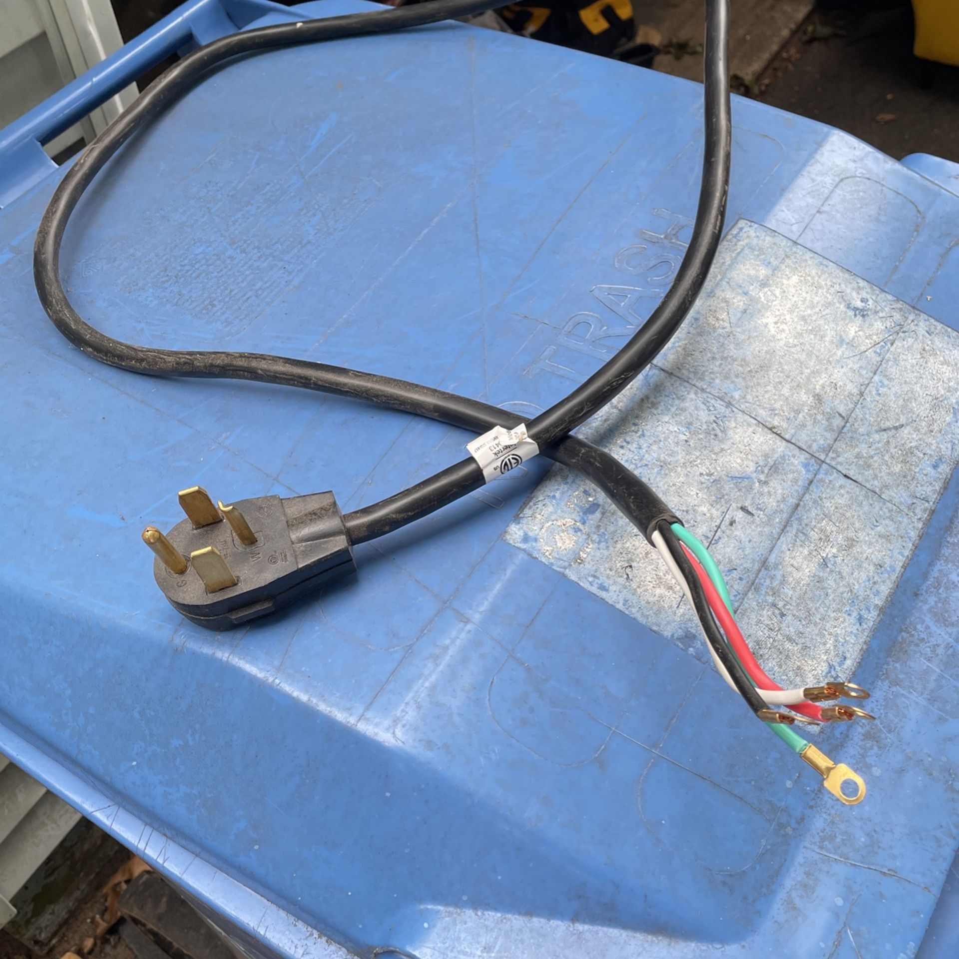 4 Prong Dryer Cord