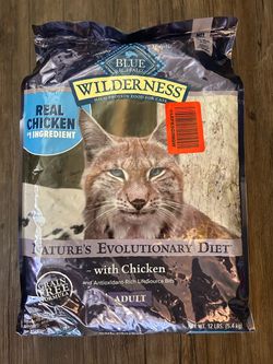 Blue Buffalo Dry Cat food - 12lbs