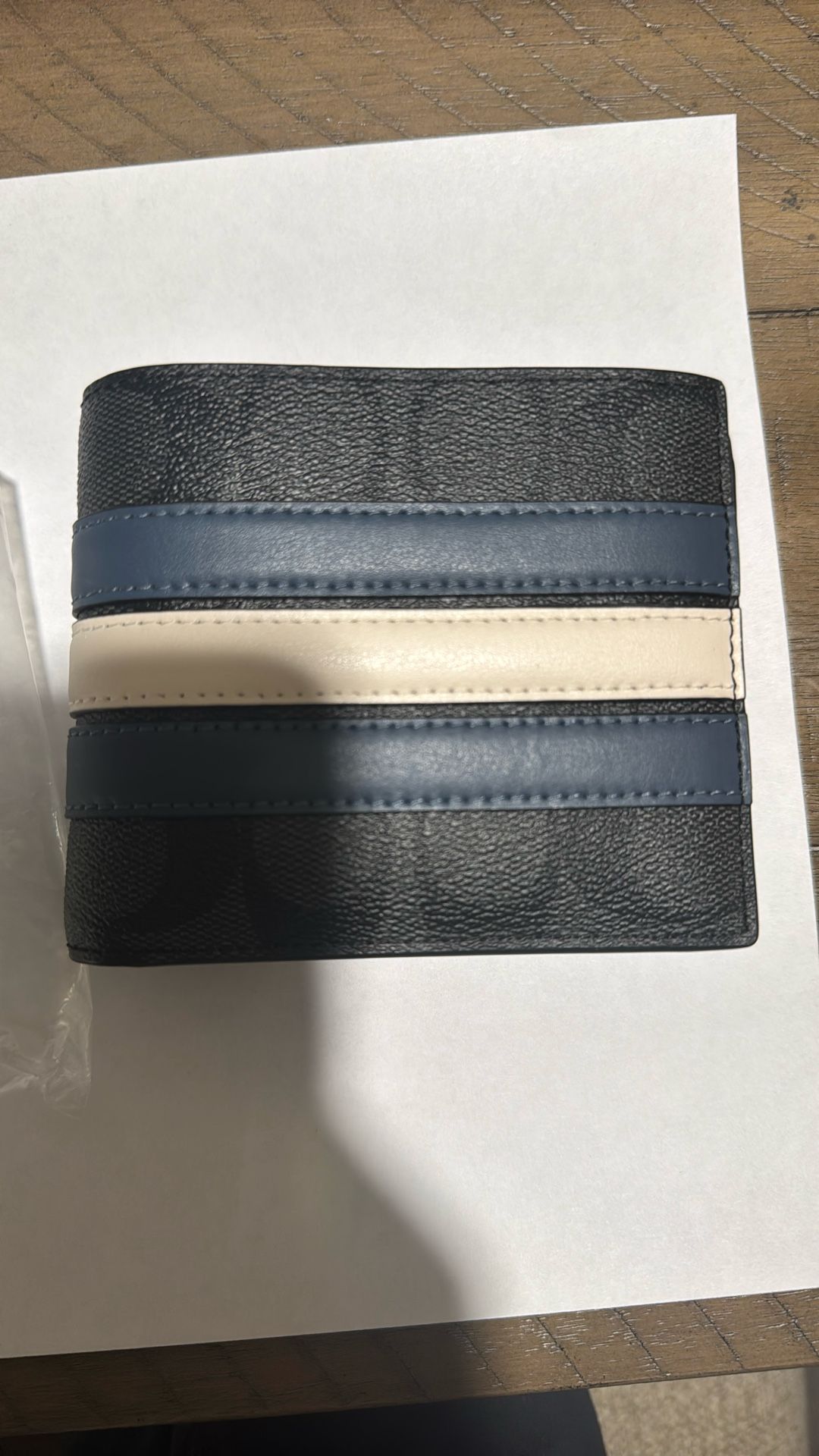 Coach - 3 In 1 Wallet In Signature Canvas With Varsity Stripe
