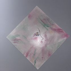 Oil painting , vaporwave / 1980s vibe