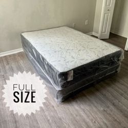 Full Size Mattress And Box Spring // BRAND NEW 