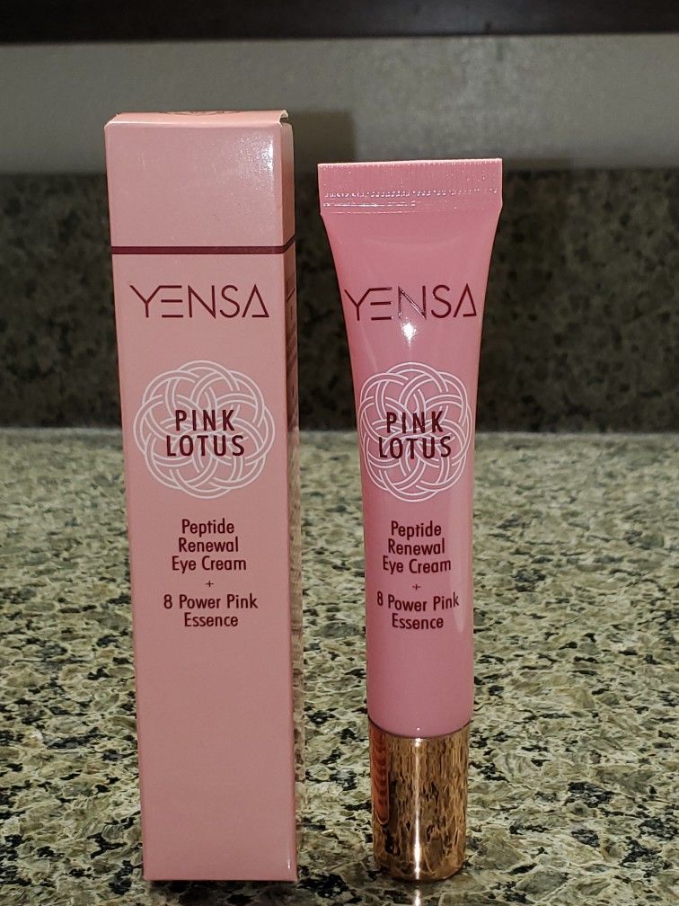Yensa Pink Lotus Peptide Eye Cream - Brand New
