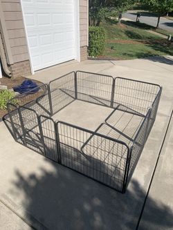 Pet Playpen / 62” x 62” x 24” / w/Door - NEW!