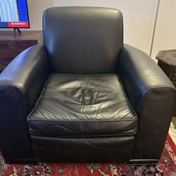 Restoration Hardware Library Chair,Club Chair vintage, Super Comfortable OBO