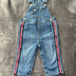 Levi’s Toddler Denim Overalls (18M) – Branded Side Stripe