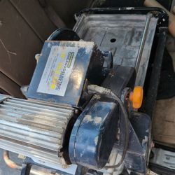 10-In Wet Saw, 10 In Tile Saw, 36 In Long