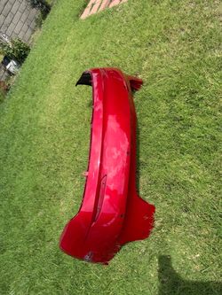 Tesla Rear Bumper Red