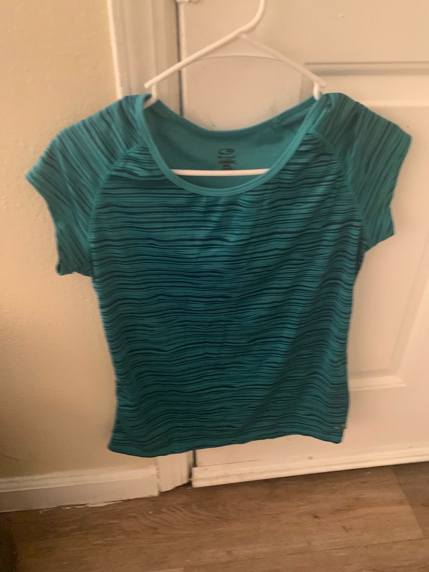 Green sports shirt
