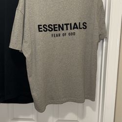2 Essentials Fear Of God T- Shirts