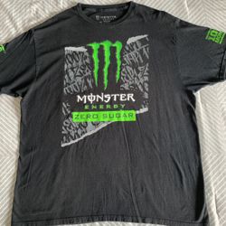 Monster Energy Graphic T Shirt Size: XL & 2XL 