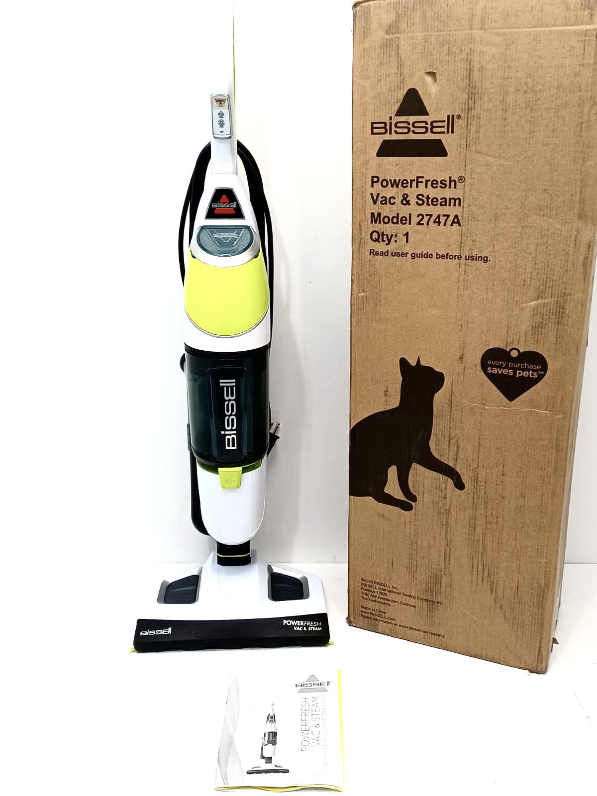 Bissell PowerFresh Vac & Steam All-in-One Vacuum and Steam Mop