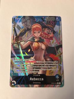 2023 One Piece OP04 Kingdoms of Intrigue Rebecca Alt Art AA OP04-039 - NM