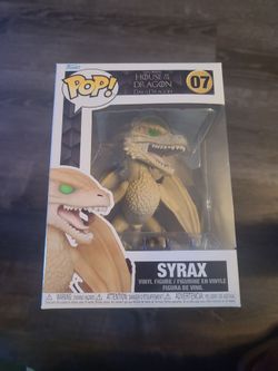 New funko house of dragon syrax