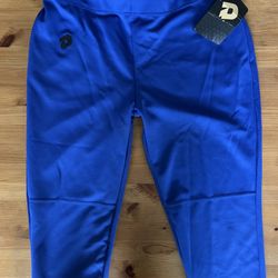 NEW Women’s Medium Demarini Softball Pant  (Royal Blue)